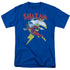 DC/LETS FLY - S/S ADULT 18/1  -  ROYAL BLUE