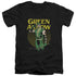 DC/PULL - S/S ADULT V-NECK 30/1 - BLACK