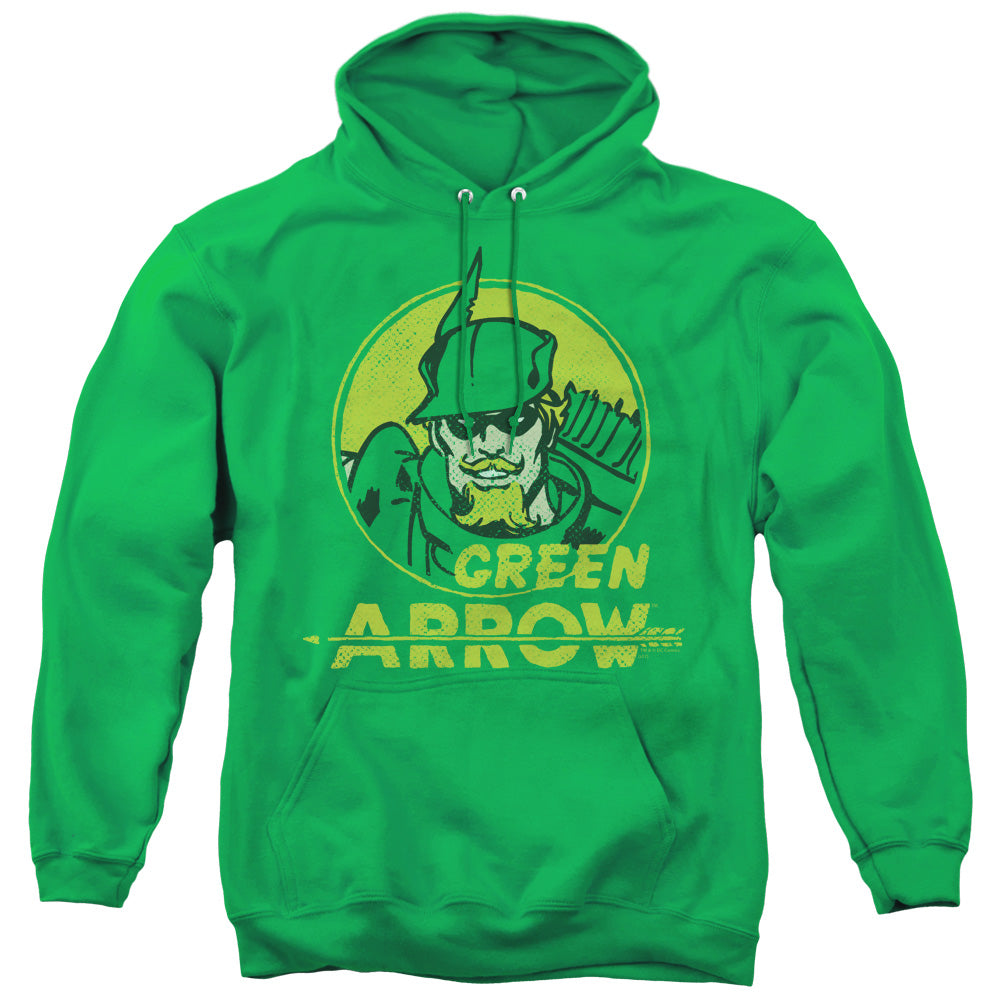 DC/ARCHER CIRCLE - ADULT PULLOVER HOODIE - KELLY GREEN