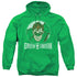 DC/LANTERN CIRCLE - ADULT PULLOVER HOODIE - KELLY GREEN