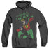 DC/FIRST - ADULT HEATHER HOODIE - BLACK