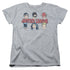 DC/JUSTICE LINEUP - S/S WOMENS TEE - ATHLETIC HEATHER