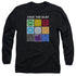 DC/CHOOSE YOUR COLOR -  L/S ADULT 18/1  - BLACK