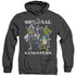 DC/ORIGINAL GANGSTERS - ADULT HEATHER HOODIE - BLACK