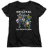 DC/ORIGINAL GANGSTERS - S/S WOMENS TEE - BLACK