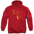 DC FLASH/FLASH MIN - ADULT PULLOVER HOODIE - RED