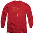 DC FLASH/FLASH MIN -  L/S ADULT 18/1  - RED