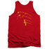 DC FLASH/FLASH MIN - ADULT TANK - RED