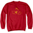 DC/WONDER MIN - ADULT CREWNECK SWEATSHIRT - RED