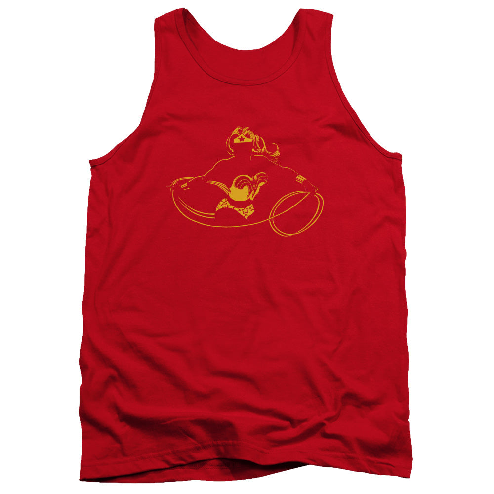 DC/WONDER MIN - ADULT TANK - RED