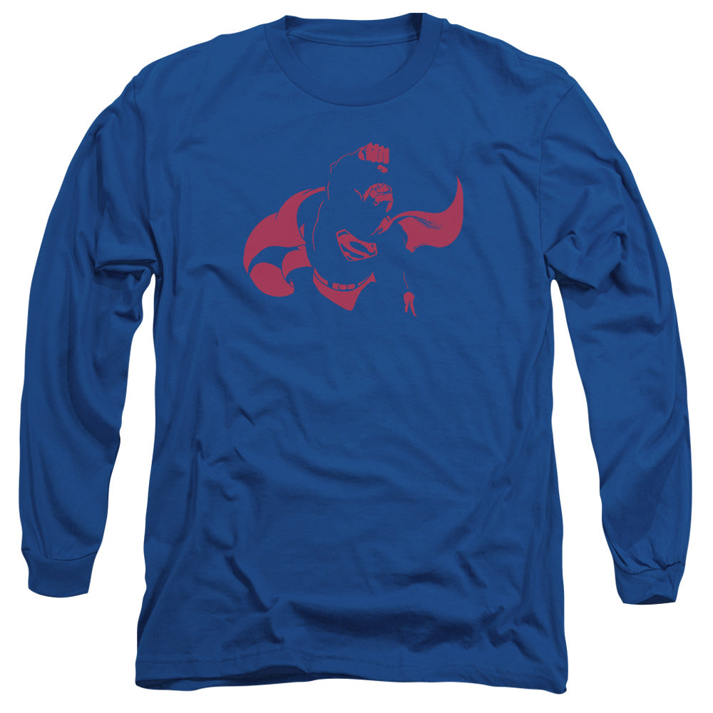 DC/SUPER MIN -  L/S ADULT 18/1  - ROYAL BLUE