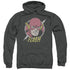 DC FLASH/VINTAGE VOLTAGE - ADULT PULLOVER HOODIE - CHARCOAL