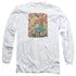 DC FLASH/TATTERED POSTER -  L/S ADULT 18/1  - WHITE