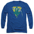 DC/DISTRESSED ARROW -  L/S ADULT 18/1  - ROYAL BLUE