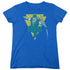 DC/DISTRESSED ARROW - S/S WOMENS TEE - ROYAL BLUE