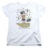 DC/ACTION FIGURE - S/S WOMENS TEE - WHITE