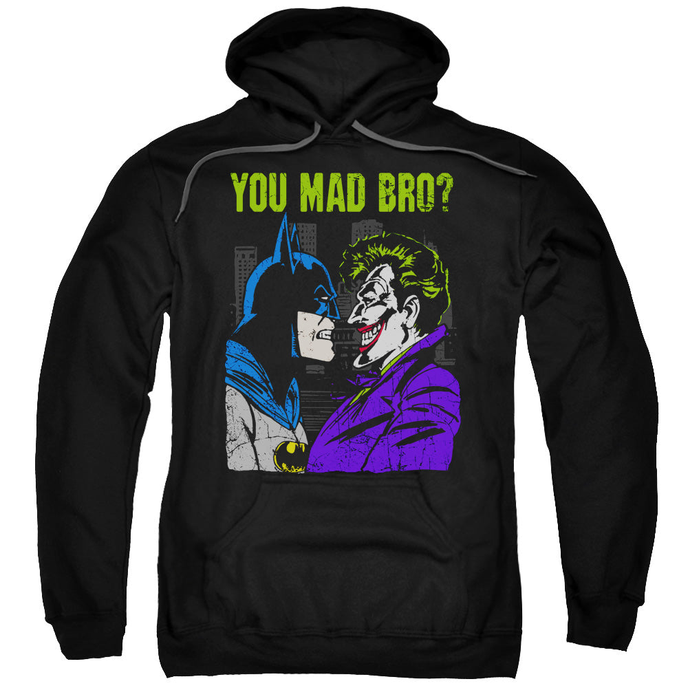 DC/MAD BRO - ADULT PULLOVER HOODIE - BLACK