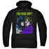 DC/MAD BRO - ADULT PULLOVER HOODIE - BLACK