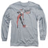 DC/HARLEY HAMMER - L/S ADULT 18/1 - ATHLETIC HEATHER