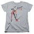 DC/HARLEY HAMMER - S/S WOMENS TEE - ATHLETIC HEATHER