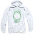 DC/LANTERN COVER - ADULT PULLOVER HOODIE - WHITE
