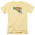 DC/AQUAMAN SWIM THROUGH - S/S ADULT 18/1 - BANANA
