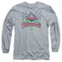 DC/AQUAMAN SPLISH SPLASH -  L/S ADULT 18/1  - ATHLETIC HEATHER