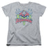 DC/AQUAMAN SPLISH SPLASH - S/S WOMENS TEE - ATHLETIC HEATHER
