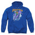 DC/AQUAMAN RIDE FREE - ADULT PULLOVER HOODIE - ROYAL BLUE