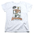 DC/AQUAMAN AM ACTION FIGURE - S/S WOMENS TEE - WHITE
