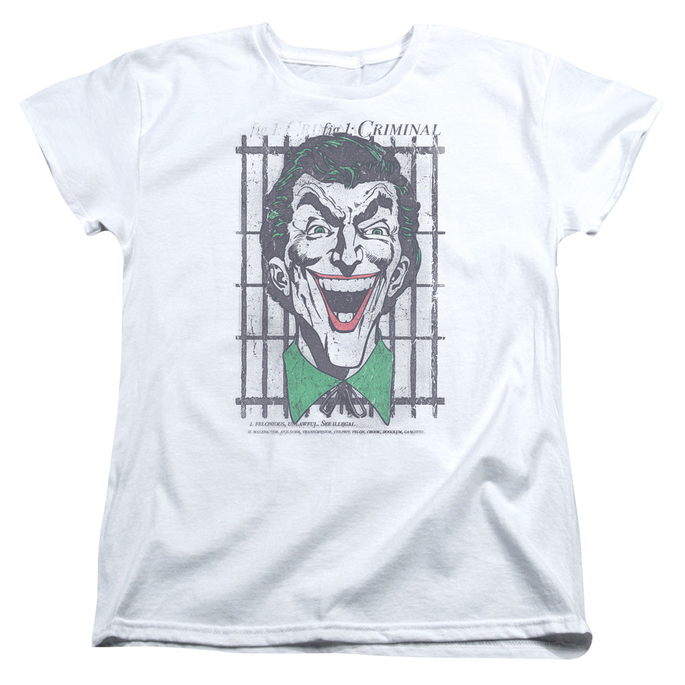 DC/CRIMINAL - S/S WOMENS TEE - WHITE