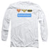 DC/HASHTAG JLA -  L/S ADULT 18/1  - WHITE