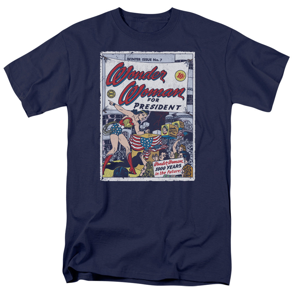 DC/WW FOR PRESIDENT - S/S ADULT 18/1 - NAVY