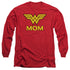 DCO/WONDER MOM -  L/S ADULT 18/1  - RED