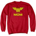 DCO/WONDER MOM - ADULT CREWNECK SWEATSHIRT - RED