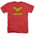 DCO/WONDER MOM - ADULT HEATHER - RED