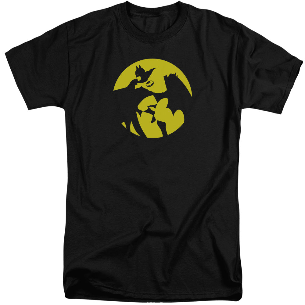 DCO/BATMAN SPOTLIGHT - S/S ADULT TALL 18/1 - BLACK