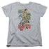 WONDER WOMAN/WW75 COMIC PAGE - S/S WOMENS TEE - ATHLETIC HEATHER