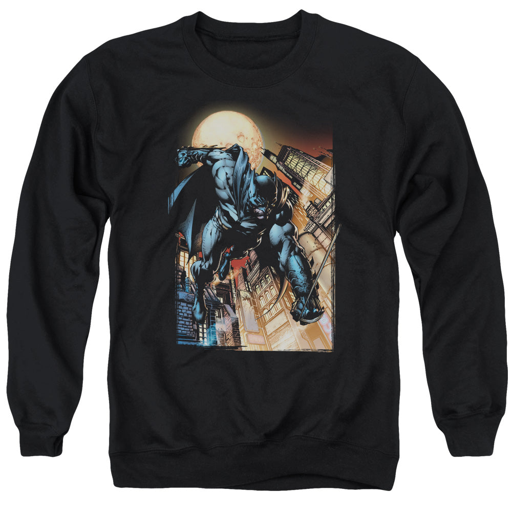 BATMAN/THE DARK KNIGHT #1 - ADULT CREWNECK SWEATSHIRT - BLACK