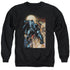 BATMAN/THE DARK KNIGHT #1 - ADULT CREWNECK SWEATSHIRT - BLACK