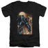 BATMAN/THE DARK KNIGHT #1 - S/S ADULT V-NECK 30/1 - BLACK