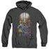 GREEN LANTERN/GL NEW GUARDIANS #1 - ADULT HEATHER HOODIE - BLACK