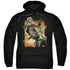 JLA/GREEN ARROW #1 - ADULT PULLOVER HOODIE - BLACK