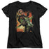 JLA/GREEN ARROW #1 - S/S WOMENS TEE - BLACK