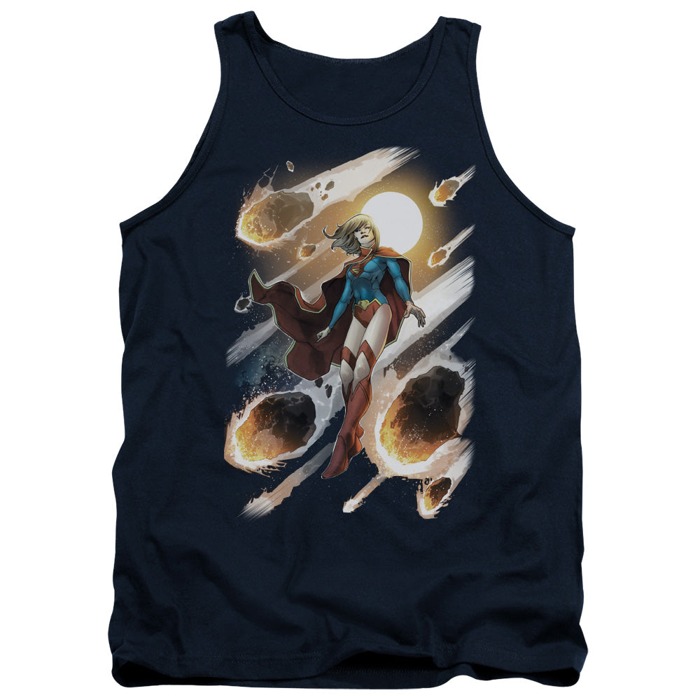 JLA/SUPERGIRL #1 - ADULT TANK - NAVY