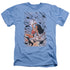 JLA/WONDER WOMAN #1 - ADULT HEATHER - LIGHT BLUE