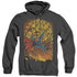 SUPERMAN/SUPERMAN #1 - ADULT HEATHER HOODIE - BLACK