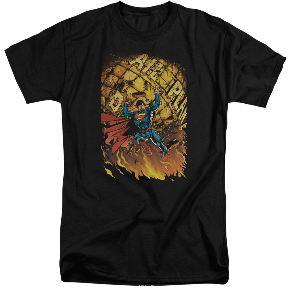 SUPERMAN/SUPERMAN #1 - S/S ADULT TALL 18/1 - BLACK