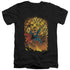 SUPERMAN/SUPERMAN #1 - S/S ADULT V-NECK 30/1 - BLACK