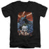 BATMAN/DETECTIVE COMICS #1 - S/S ADULT V-NECK 30/1 - BLACK